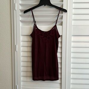 7 for all mankind spaghetti strap tank